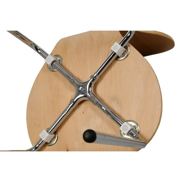 Stoel Holt | Multiplex (Beuken) | Zithoogte 46cm | Stapelbaar | Handgreep | 600x490x880(h)mm