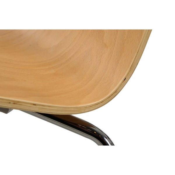 Stoel Hollis | Multiplex (Beuken) | Zithoogte 46cm | Stapelbaar | 600x490x880(h)mm