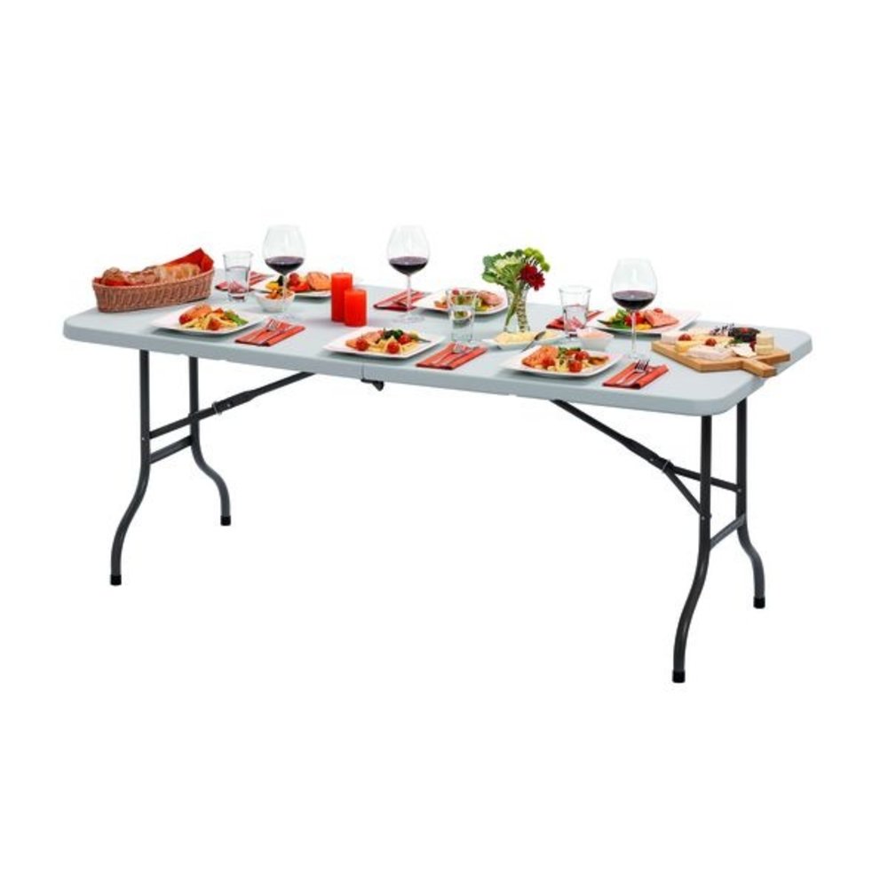 Inklapbare kunststof tafel rechthoekig 1830W | 1830x760x740(h)mm Horecagemak