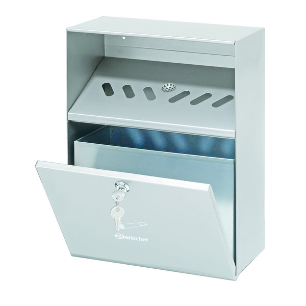 Wandasbak RVS zilver 6,5L | 280x140x373(h)mm