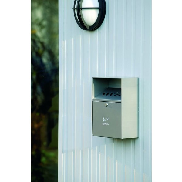 Wandasbak RVS zilver 6,5L | 280x140x373(h)mm