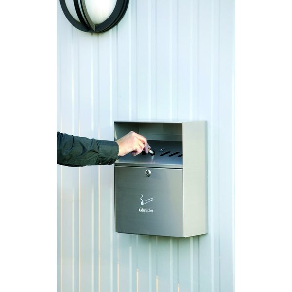 Wandasbak RVS zilver 6,5L | 280x140x373(h)mm