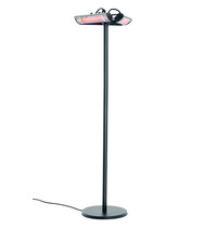 Bartscher Terras-verwarmer | Aluminium/Staal | ST3000 3-E360 | 3kW | Uitgang Sokkel | Lengte 1850mm | 600x600x2120(h)mm 