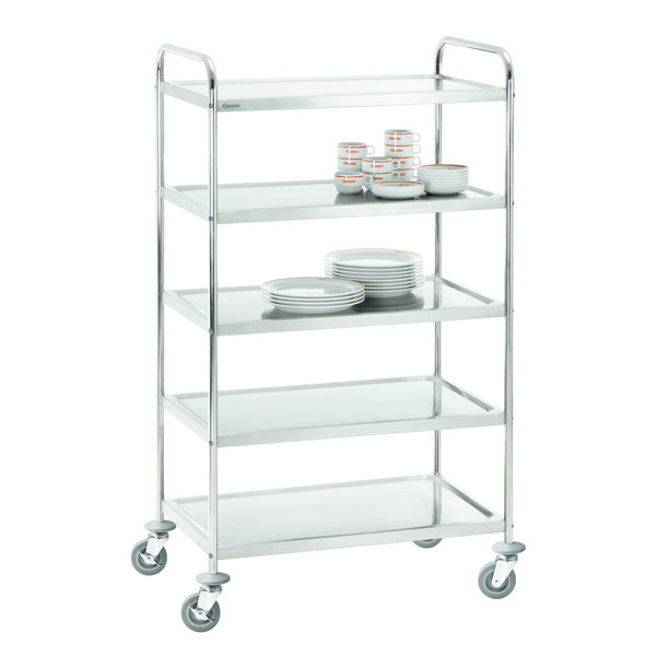 Serveerwagen TS501 | 5 schappen | 920x600x1540(h)mm