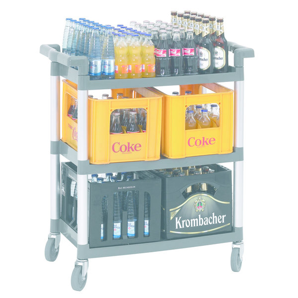 Serveerwagen TS Adjutant | 3 schappen | 830x415x940(h)mm