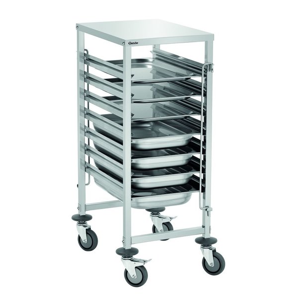 Gastronormwagen AGN700-1/1 | 7 roosters | 1/1,1/2,1/3,2/3 GN | 450x620x1010(h)mm