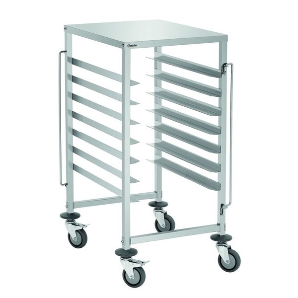 Euronormwagen AEN700-6040 | 7 roosters | 600x400mm | 535x685x1010(h)mm