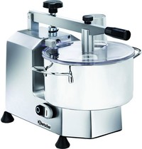 Bartscher Cutter | Aluminium/Polycarbonaat | 3L | 230V | Dubbel Mes | 400x320x320(h)mm