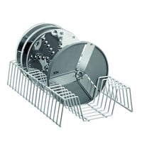 Bartscher Schijfstandaard RVS | Cap. 10-18 snijschijven | 400x245x85(h)mm 