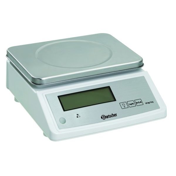Keukenweegschaal | 230V | 15kg/5g | 280x330x125(h)mm
