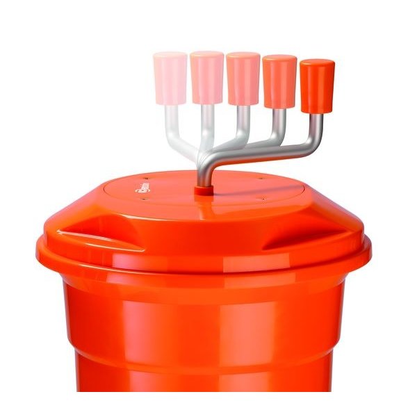 Slacentrifuge kunststof oranje K1 12L | 320x320x440(h)mm