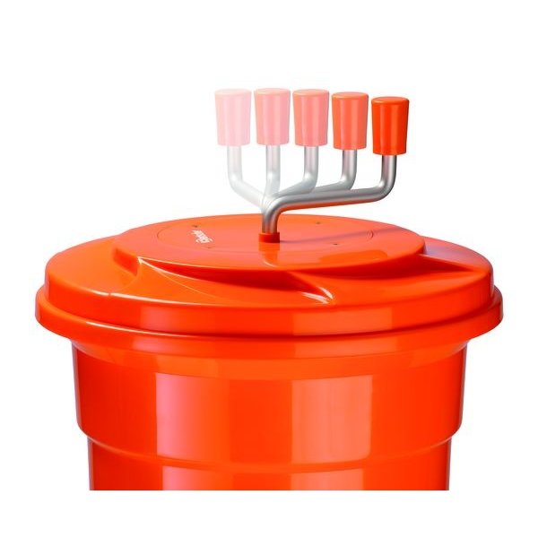 Slacentrifuge kunststof oranje K1 25L | 420x420x520(h)mm