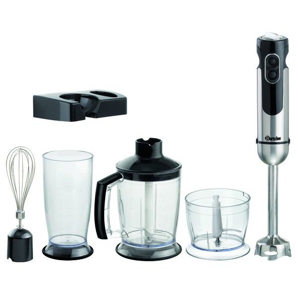 Staafmixerset | Incl. Garde + Hakmolen + Blenderkan | 230V | 200x150x410(h)mm