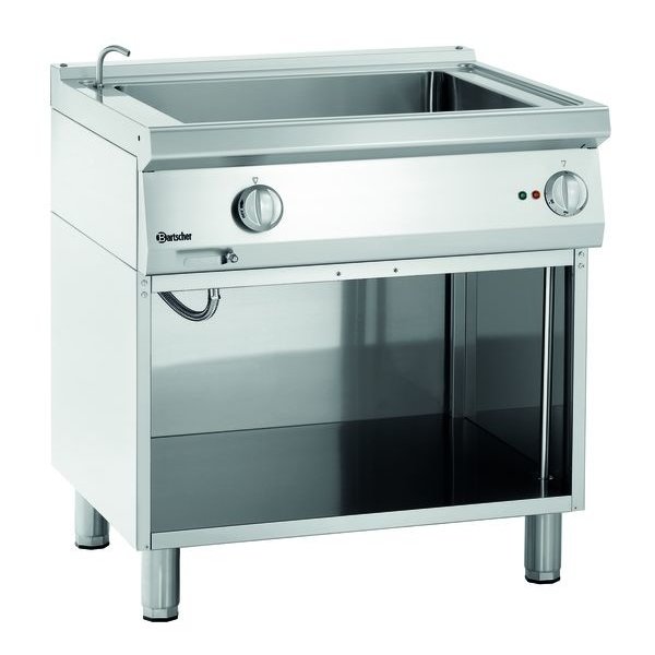 Bain marie | 700 | Elektrisch | 2kW | 1x 2/1 GN | Aftapkraan | 800x700x850(h)mm