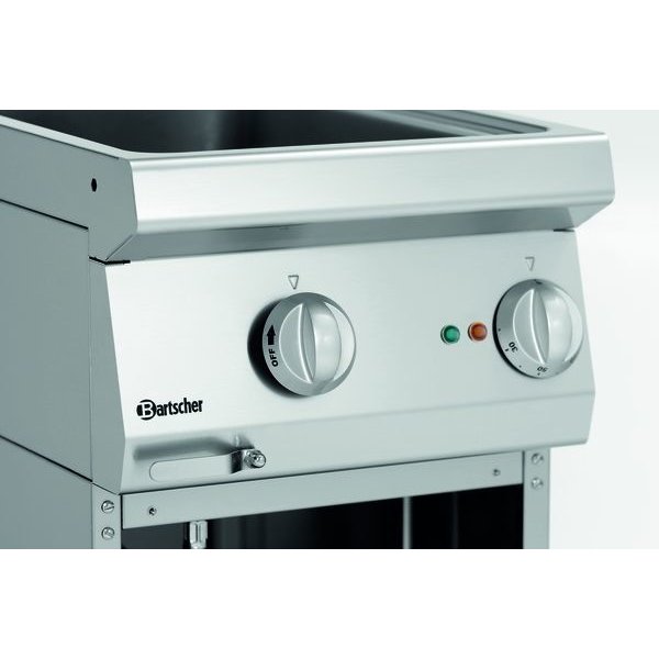 Bain marie | 700 | Elektrisch | 1kW | 1x 1/1 GN | Afvoerkraan | 400x700x850(h)mm