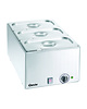 Bartscher Bain Marie elektrisch | 1.2kW | 3x 1/3 GN | 338x540x248(h)mm 