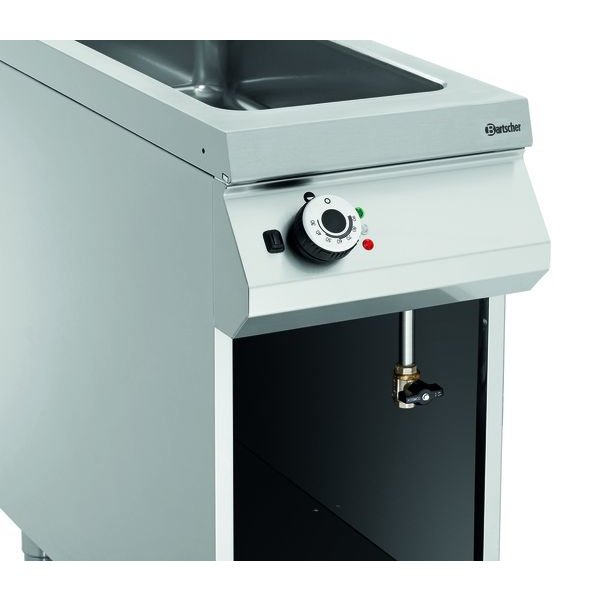 Au-Bain Marie | Pan | Elektrisch | 3.5kW | 1x 1/1 GN - 1x 1/3 GN | Aftapkraan | 400x900x900(h)mm