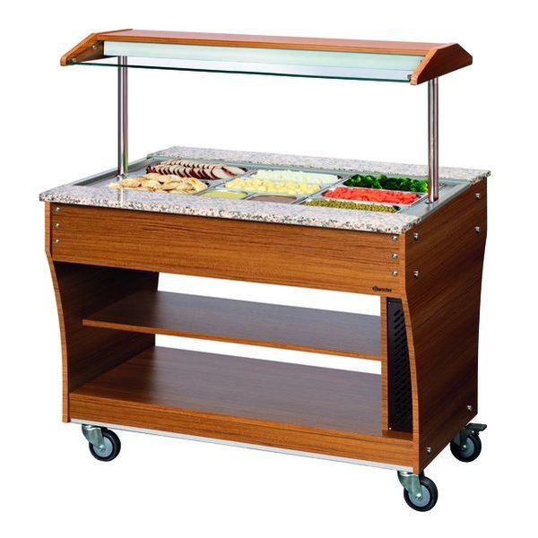Buffetwagen Warm | 3x 1/1 GN | 230V | 1200x880x1370(h)mm