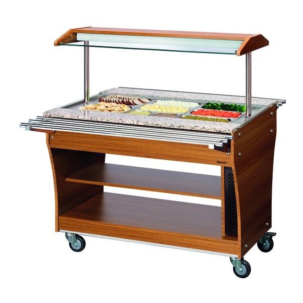 Buffetwagen Warm | 3x 1/1 GN | 230V | 1200x880x1370(h)mm