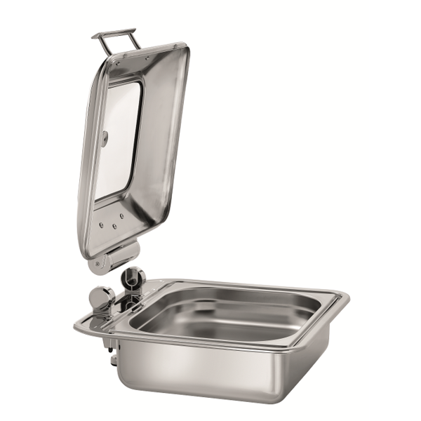 Chafing dish flexible 5,2L | 2/3 GN | Verhitting door vlakke inductie of glas keramische ingebouwde kookplaat  | 405x425x205(h)mm