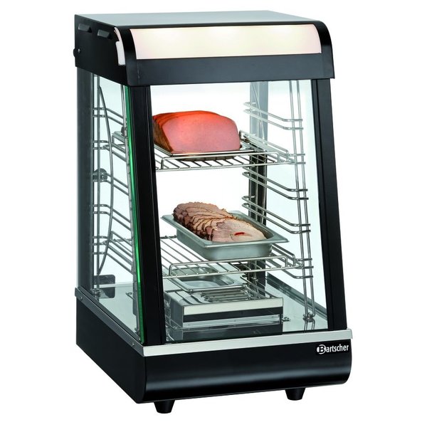 Warmhoudvitrine | Deli Compact | 52L | 1.2kW | Deur Achterkant | 390x475x690(h)mm