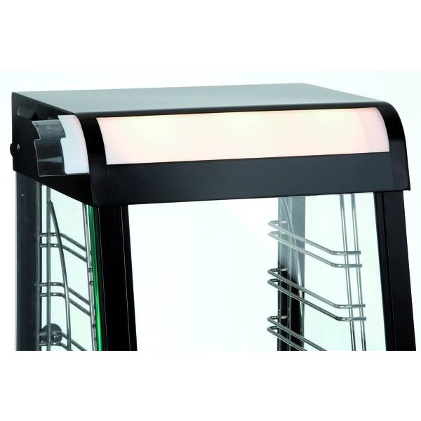 Warmhoudvitrine | Deli Compact | 52L | 1.2kW | Deur Achterkant | 390x475x690(h)mm