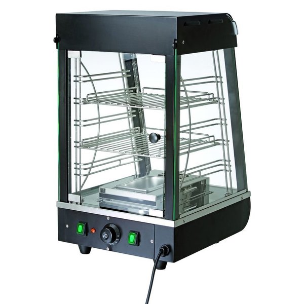 Warmhoudvitrine | Deli Compact | 52L | 1.2kW | Deur Achterkant | 390x475x690(h)mm