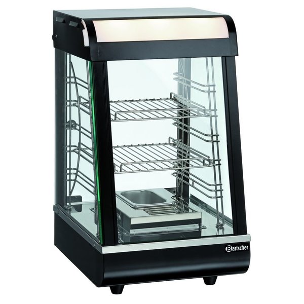 Warmhoudvitrine | Deli Compact | 52L | 1.2kW | Deur Achterkant | 390x475x690(h)mm