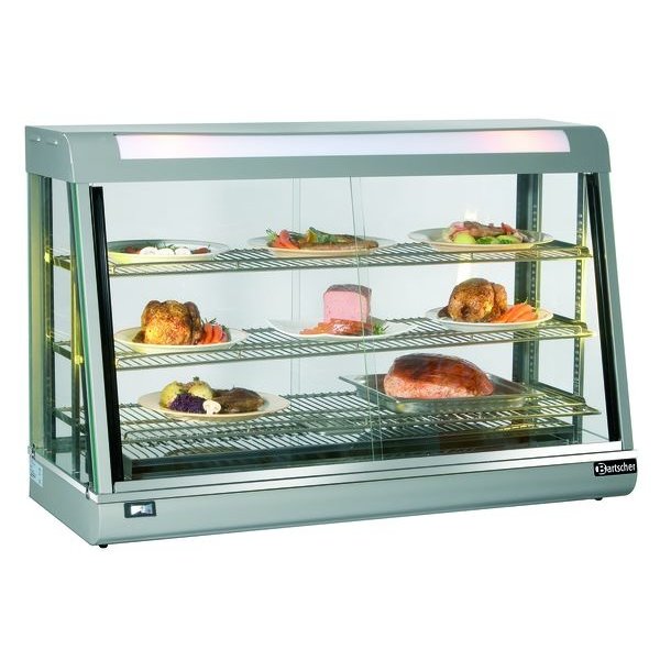 Warmhoudvitrine | Deli III | 373L | 2.2kW | Schuifdeuren Beiden Zijden | 1200x480x790(h)mm