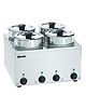 Bartscher Bain Marie | Hotpot | RVS | 4x 3.5L | 230V | 415x415x320(h)mm 