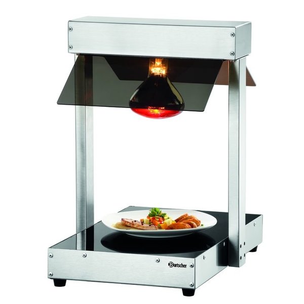 Warmhoudplaat + Infraroodlamp | I1WL400 | 30°C/85°C | 230V | 380x555x560(h)mm