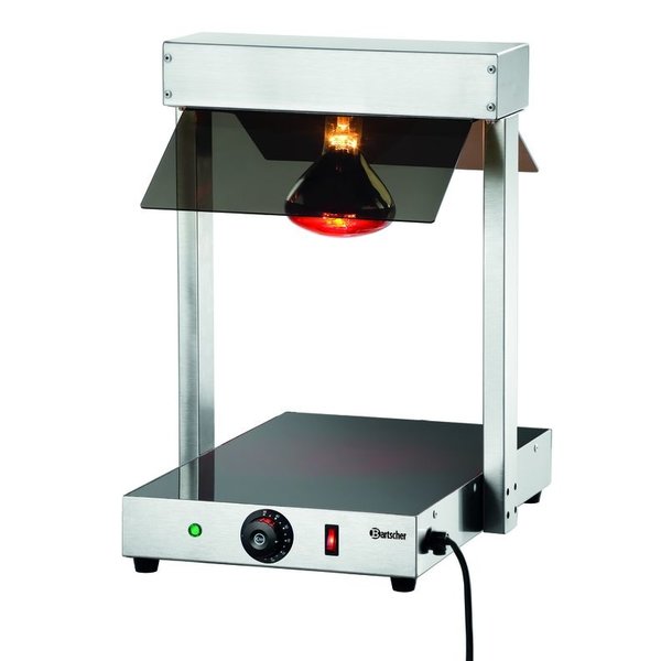 Warmhoudplaat + Infraroodlamp | I1WL400 | 30°C/85°C | 230V | 380x555x560(h)mm