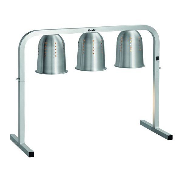 Warmtebrug | 13WL820 | 2/1 GN | 3 Infraroodlampen | 230V | 810x340x610(h)mm