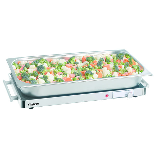 Warmhoudplaat | Aluminium/Glas | WP150 | 230V | 1/1 GN | 570x335x40(h)mm
