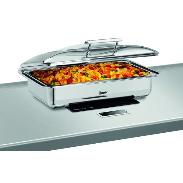 Warmhoudplaat | RVS | Inductie | IW10-EBBF | 1kW | 6 Temperatuurniveaus | 320x370x80(h)mm