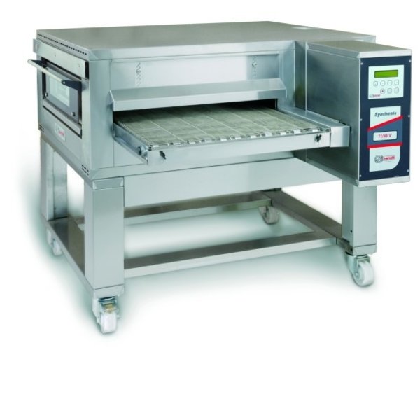 Lopendeband Pizzaoven | Elektrisch | RVS | 18.5kW | 650mm Band | 1400x2000x550/1100(h)mm