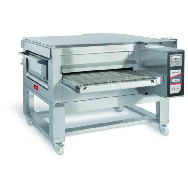 Lopendeband Pizzaoven | Elektrisch | RVS | 44.9kW | 1000mm Band | 1820x2450x720/1190(h)mm