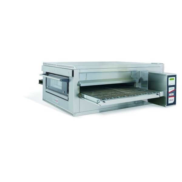 Lopendeband Pizzaoven | Elektrisch | RVS | 44.9kW | 1000mm Band | 1820x2450x720/1190(h)mm