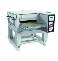 Zanolli Lopendeband Pizzaoven | Gas | RVS | 13.9kW | Bandbreedte 500mm | 1260x1750x490/1070(h)mm