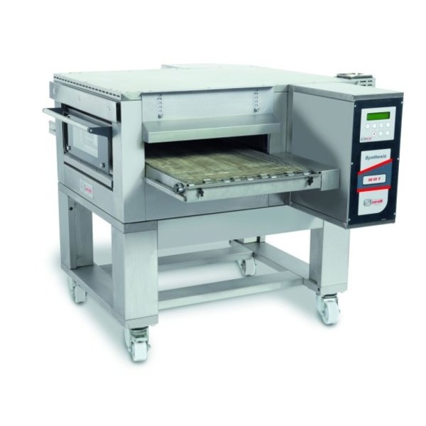 Lopendeband Pizzaoven | Gas | RVS | 13.9kW | Bandbreedte 500mm | 1260x1750x490/1070(h)mm