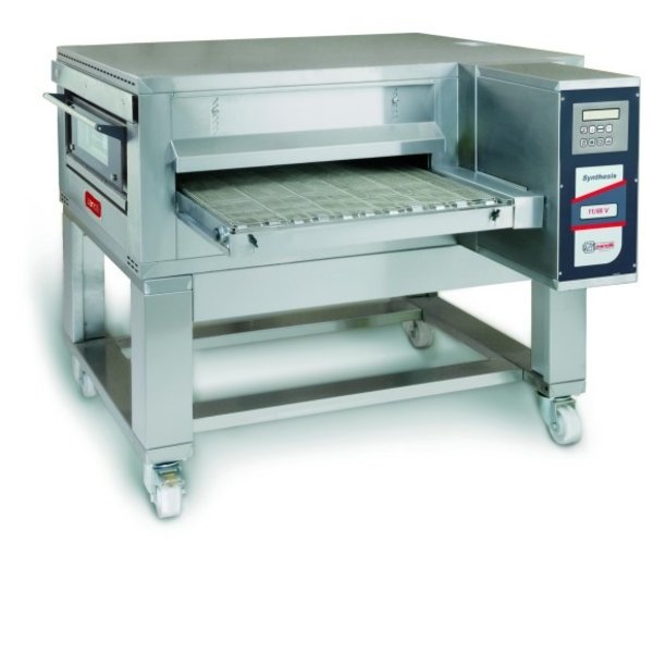 Lopendeband Pizzaoven | Gas | RVS | 24kW | 650mm Band | 1560x2000x550/1110(h)mm