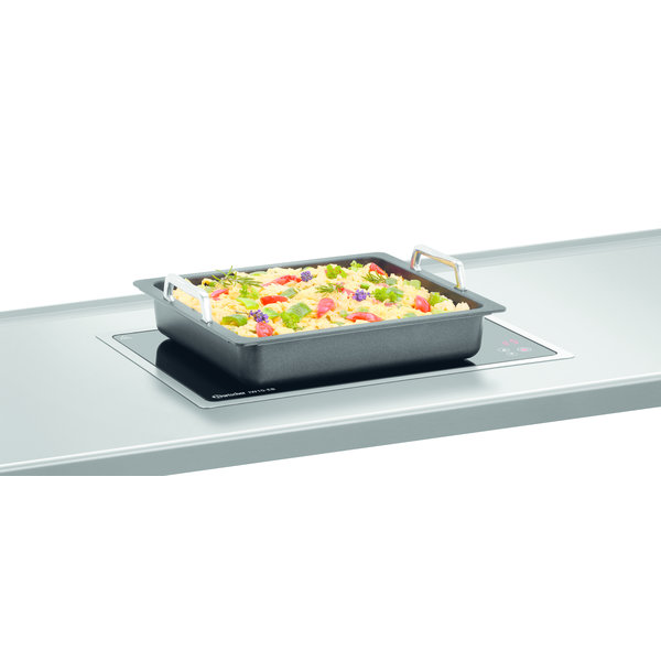 Warmhoudplaat | RVS | Inductie | IW10-EB | 1kW | 13 Temperatuurniveaus | 490x345x67(h)mm