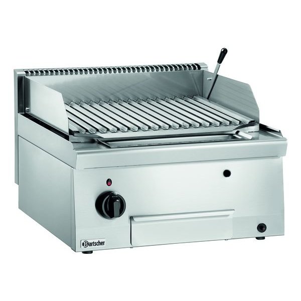 Lavasteengrill | Gas 600 | 7.3kW | V Rooster | 600x600x290(h)mm