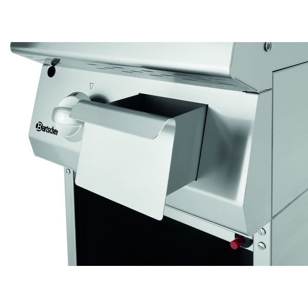 Lavasteengrill | RVS | Gas | 9kW | V Rooster | 400x700x850(h)mm