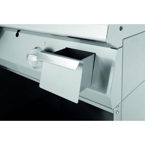 Lavasteengrill | RVS | Gas | 18kW | V Rooster | 800x700x850(h)mm