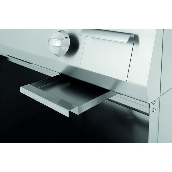 Lavasteengrill | RVS | Gas | 18kW | V Rooster | 800x700x850(h)mm
