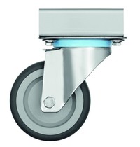 Bartscher Zwenkwielen set kunststof/rubber | 4 stuks - 2 met rem | 85x170x121(h)mm Bartscher Zwenkwielen set kunststof/rubber | 4 stuks - 2 met rem | 85x170x121(h)mm