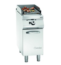 Bartscher Lavasteengrill gas | 12 kW/h | V rooster | 400x900x900(h)mm Bartscher Lavasteengrill gas | 12 kW/h | V rooster | 400x900x900(h)mm
