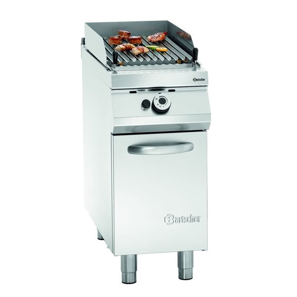 Lavasteengrill | Gas | 12kW | V Rooster | 400x900x900(h)mm