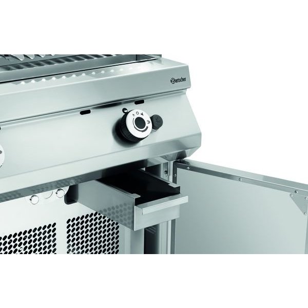 Lavasteengrill | Gas | 24kW | V Rooster | 800x900x900(h)mm